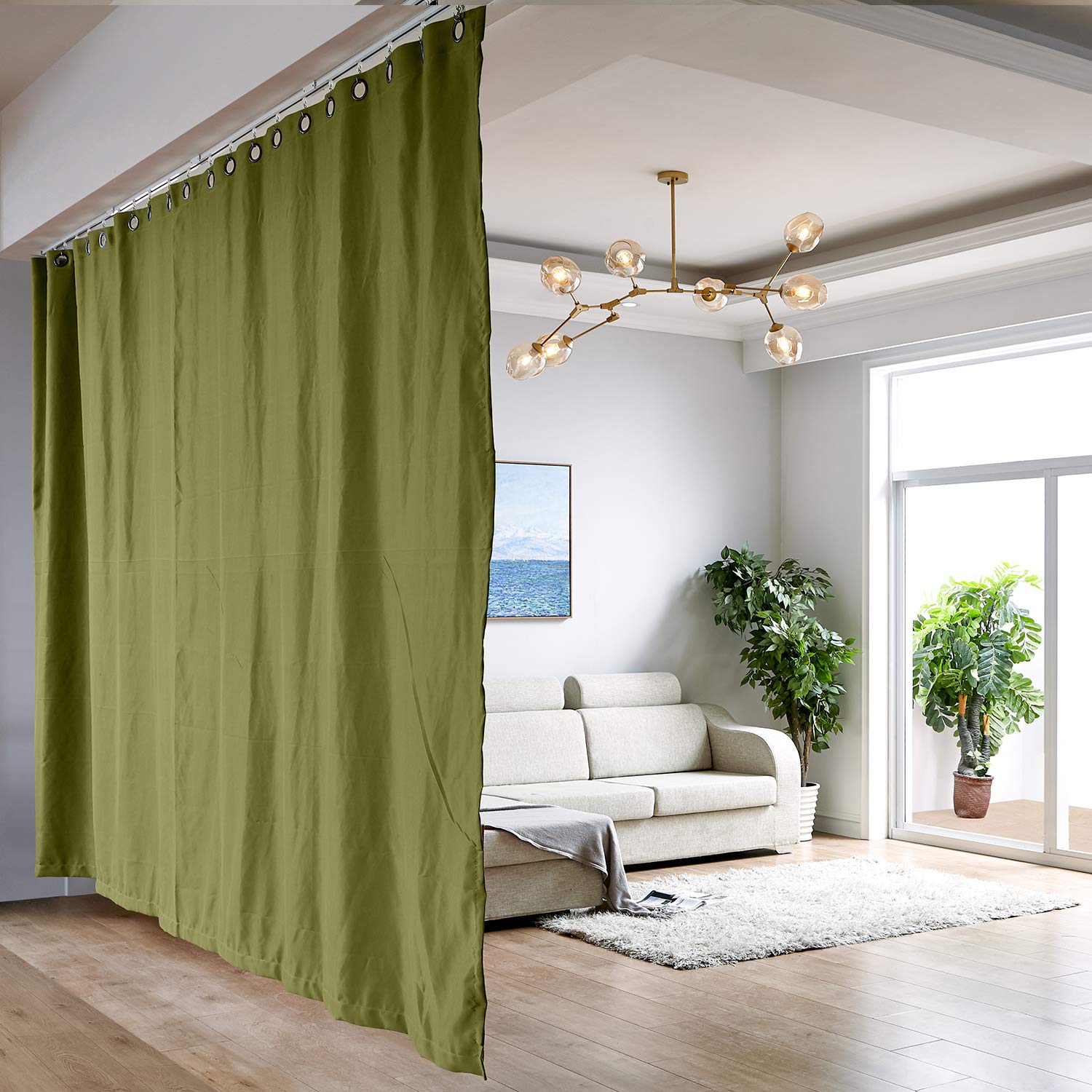 Amazon Com Chadmade Room Divider Curtain Ceiling Track Kit Xx