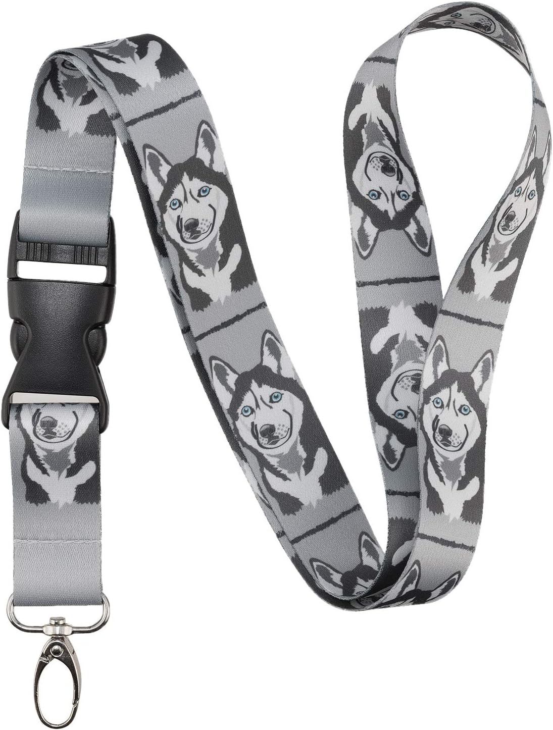 Dog Breed Lanyard (Husky)