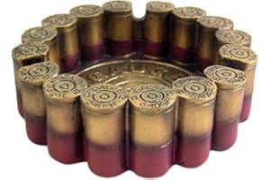DWK 12 Gauge Shotgun Shell Round Ashtray 4.5" Diameter