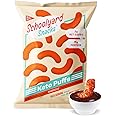 Schoolyard Keto Protein Puffs (BBQ) - Low Carb, Low Sugar, 15g Protein, Gluten Free, High Protein Snack - Healthy, Diabetic Friendly, Low Calorie for kids and Adults | USA Made, (12 Pack)