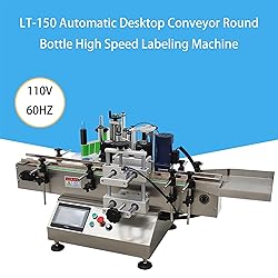 LGXEnzhuo LT-150 Labeling Machine Automatic Desktop