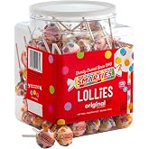 Smarties Lollies Lollipops, 34 oz Jar, 120 Pieces
