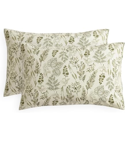 Spring Daisy Satin Pillow Cover - 20x26 Inch Floral Decorative Pillow Case