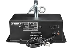 STAGEEVOLUTION Eliminator lighting Mirror Ball Motor, Black (HD-MB40)