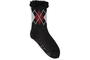 MUK LUKS Men's Cabin Sox Slipper