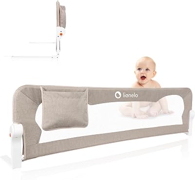 Lionelo Eva Bed Guard for Toddlers 150 x 42 cm