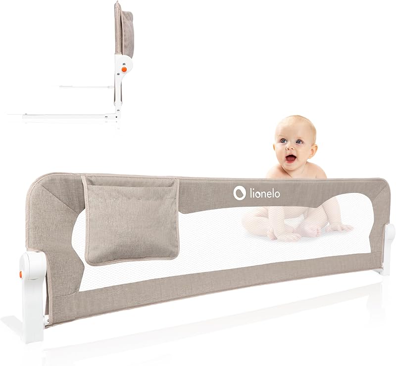 Lionelo Eva Bed Guard for Toddlers 150 x 42 cm