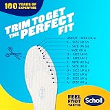 Scholl Air Pillow Insoles All Day Cushioning Breathable Latex Foam UK 3-11 1 view 7