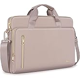 KIZUNA Laptop Bag 17 Inch Computer Shoulder Messenger Case Sleeve Briefcase For 17" Lenovo IdeaPad 3i Gen7/LG gram 17/17.3" MSI 17/Dell G7/17.3" HP ProBook 470/Lenovo Ideapad 700/DELL,Khaki