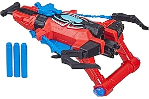 Marvel Spider-Man Spider Strike ‘N Splash Blaster, Super Hero Toys for Kids, Ages 5 and Up, Nerf Blaster for Kids, Water Blast Feature