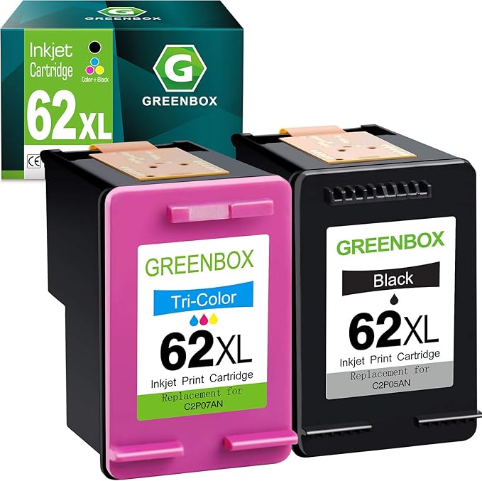 GREENBOX Remanufactured Ink Cartridge Replacement for HP