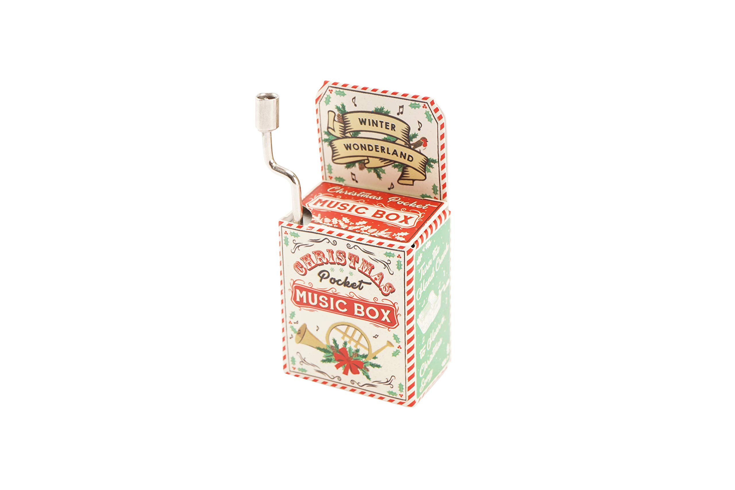 CGB Giftware | Christmas Music Box - 'Winter Wonderland' | Joy To The World Christmas Range | Christmas | Wind Up | Novelty | Gift | Secret Santa | GB03004