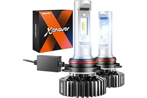 SEALIGHT 9006/HB4 Fog Bulbs or 9006 Fog Light, 30,000LM Super Bright 9006 Powersport Bulbs, 9006 White Light, Powersport Fog Light, Plug-and-Play, Pack of 2