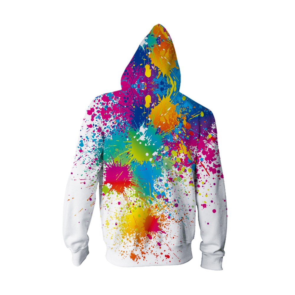 JJCat Mens Hooded 3D Digital Print 