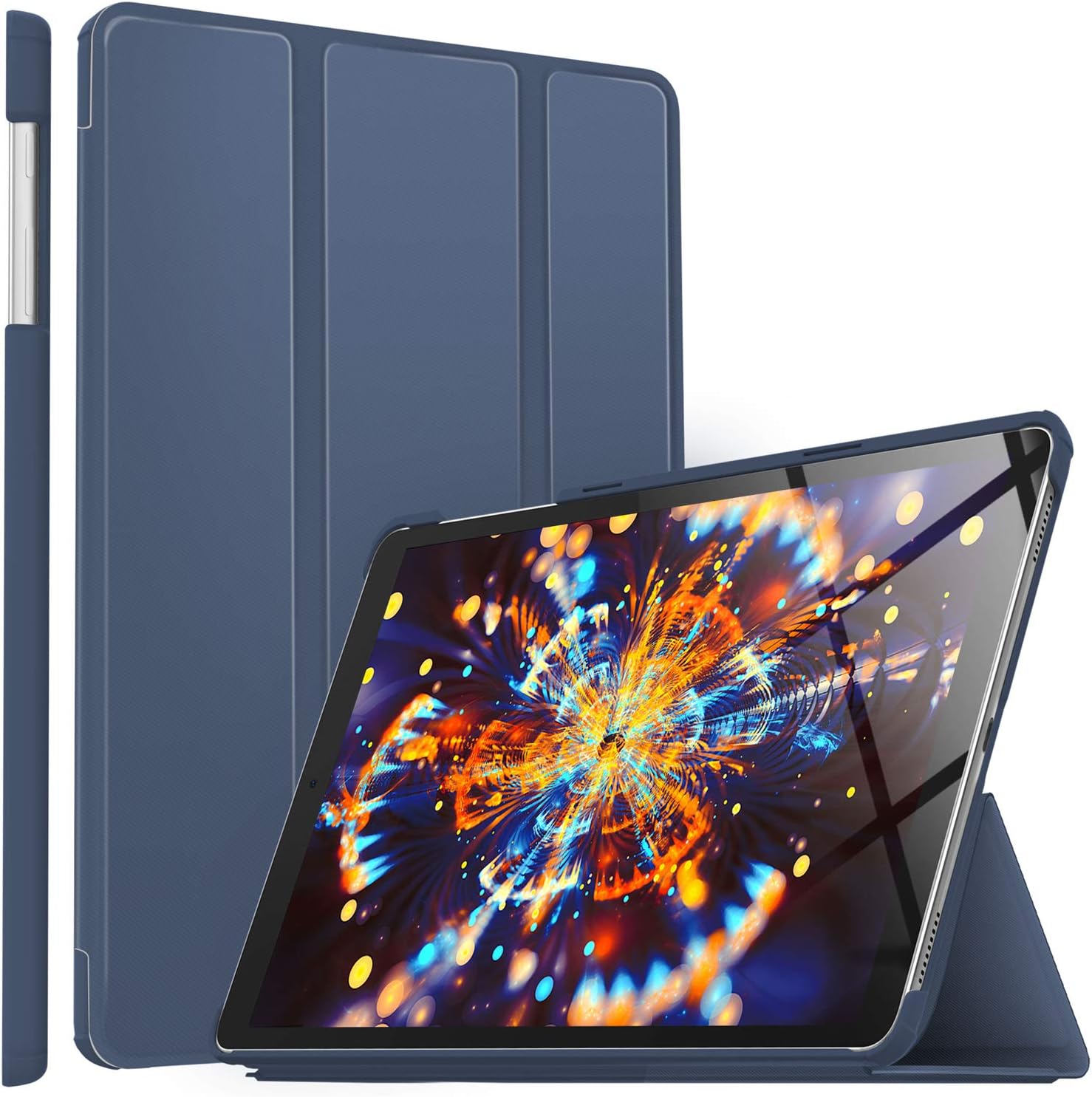 ELTD Case for Samsung Galaxy TAB T510/T515 2019,Flip Premium Slim light smart Protective Cover Case for Samsung Galaxy TAB A T510/T515 10.1 inch 2019 Tablet (Stone)