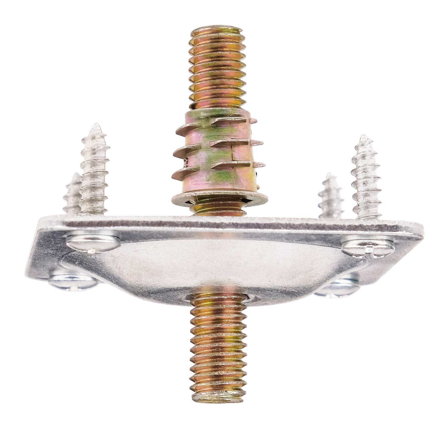 Anwenk Leg Mounting Plates, Furniture Leg Attachment Plates Industrial