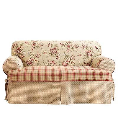 SureFit  Lexington Relaxed Fit 1 Piece Sofa Slipcover, Multi