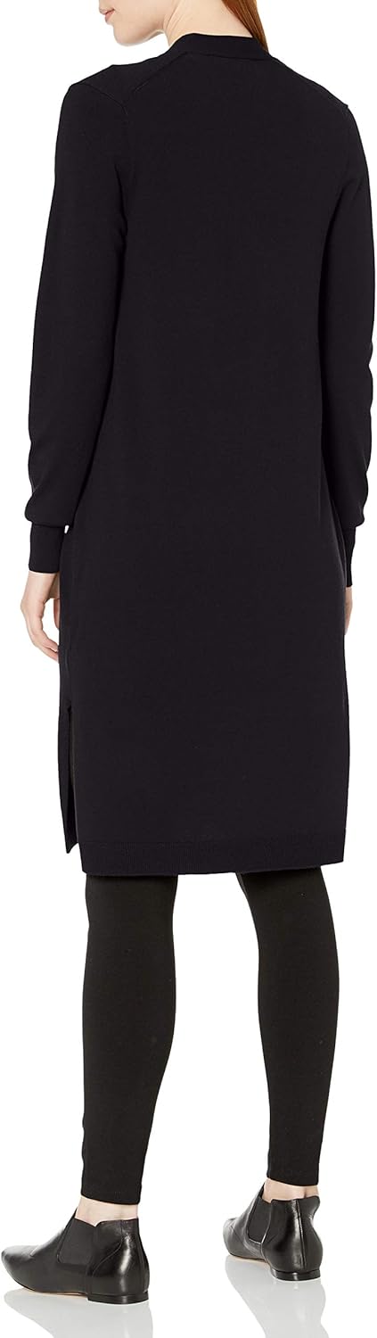  Brand - Lark & Ro Women's Premium Viscose Blend Lightweight Long Sleeve Open Front Cardigan: Clothing