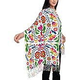 Dsiflylife Shawls and Wraps for Women Virgen De Guadalupe Gifts Soft Warm Blanket Scarf for Evening Dresses