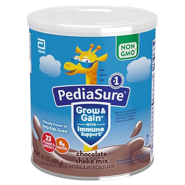 PEDIASURE, CHOCOLATE SHAKE MIX, 14.1 OUNCE