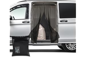 RVINGPRO Van Bug Screen for Sprinter, Universal Size Magnetic Mosquito Net for Ford Transit, ProMaster & Other Campervans, Motorhomes, RV Sliding Door Bug Mesh, Van Life Essentials (Small)