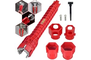 14 in 1 Faucet and Sink Wrench - Multifunctional Plumbing Wrench for Bathrooms, Toilets, Kitchens, Sinks