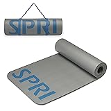 SPRI 12mm Pro Fitness Matt - Thick Exercise Mat for