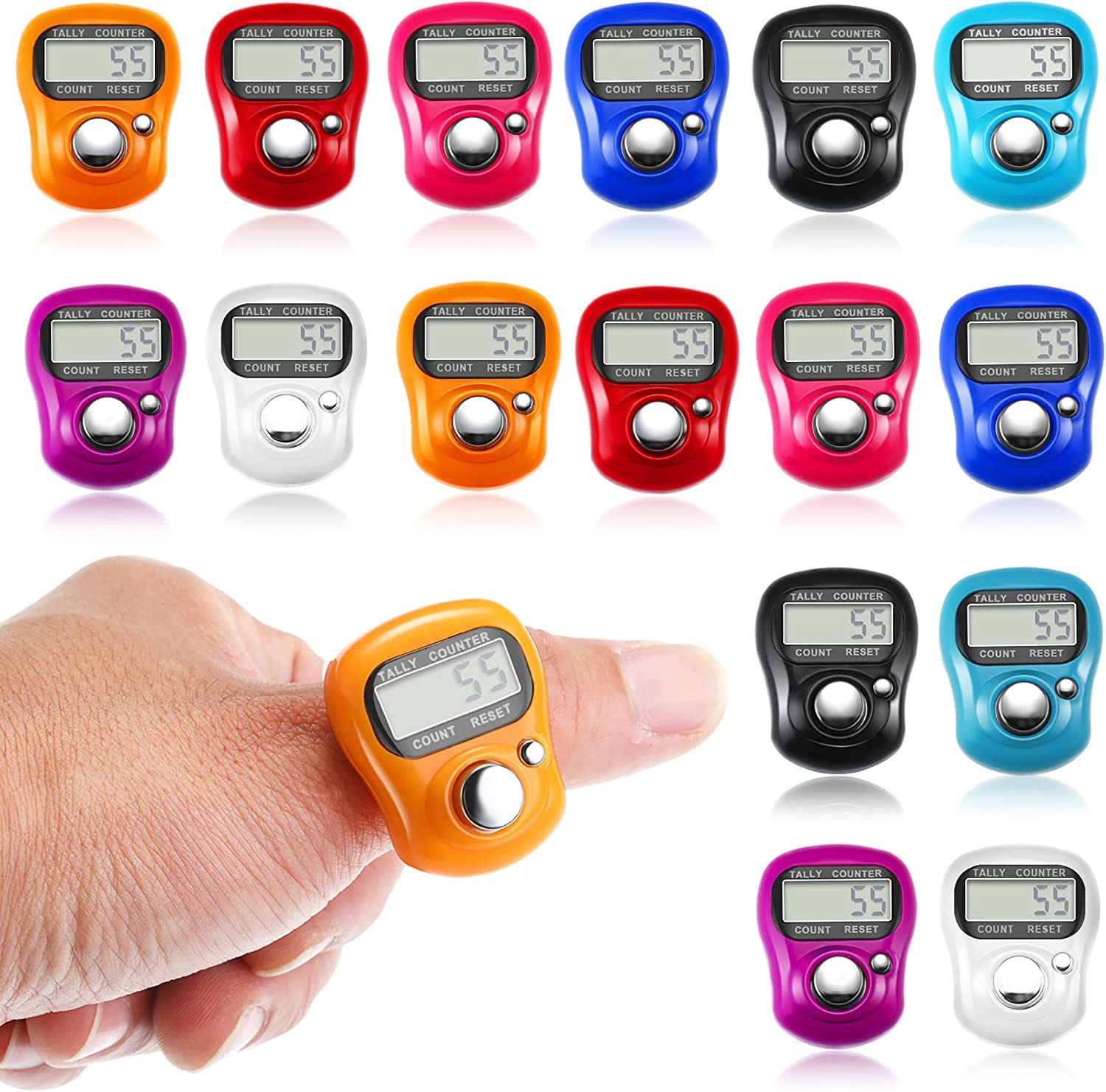 Shoes Lane Digital Finger Ring Tasbeeh Tasbih Tally Counter Timer Religious Knitting Row (20)