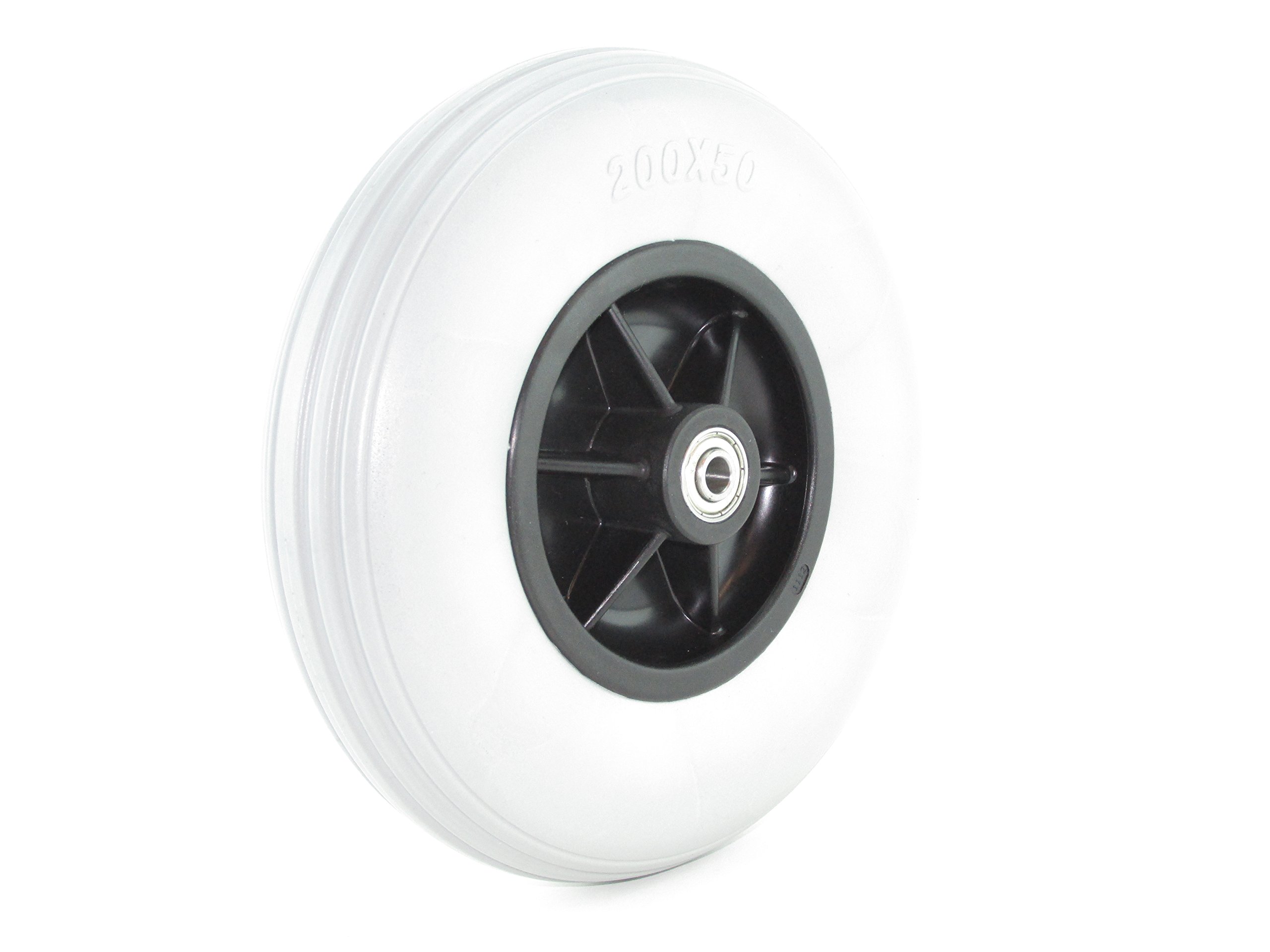 Amazon.com: 200x50 Caster for Jazzy, Quantum, and Jet Powerchairs - 8" X  2": Health & Personal Care