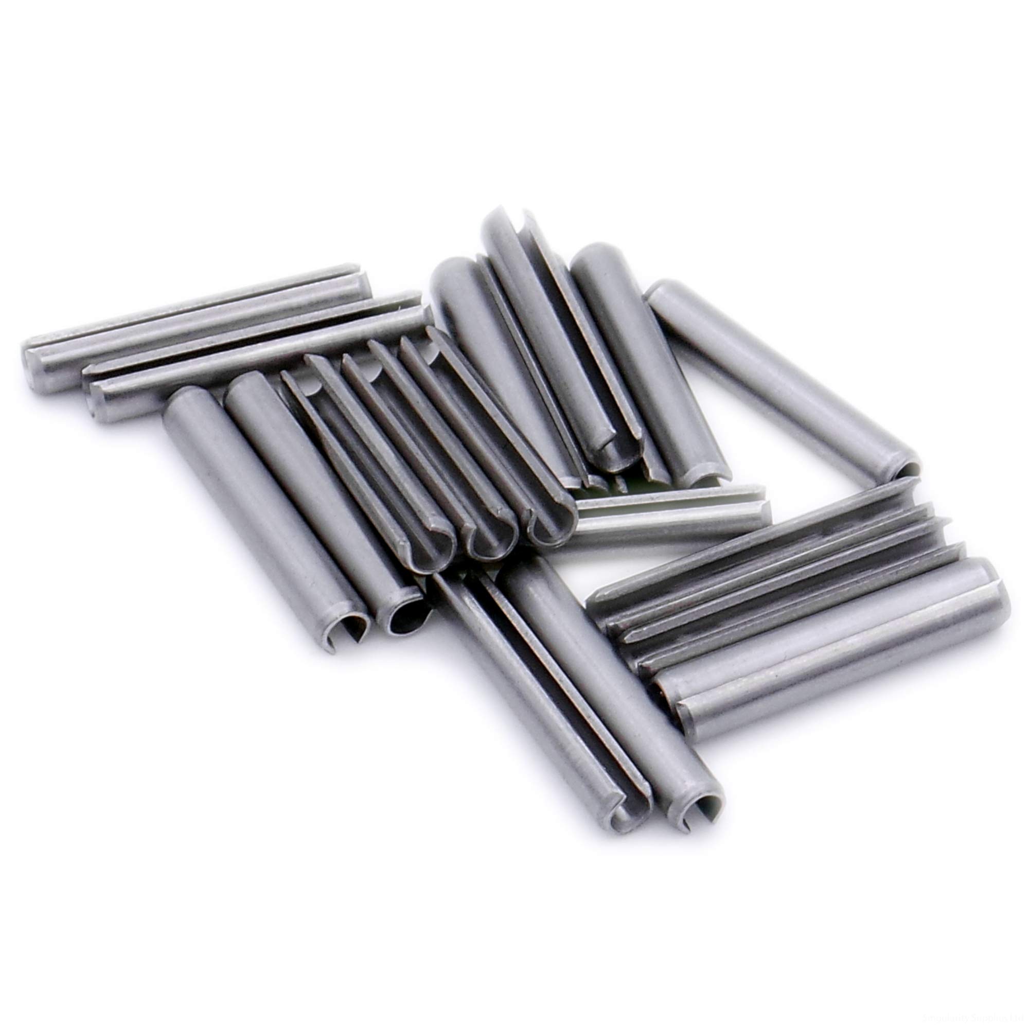 D1 (1mm x 10mm) Slotted Spring Pin (Heavy) - Stainless Steel (A1) (Pack of 20)