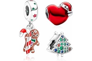 MSPOVOF Christmas Birthday Animal Charms S925 Sterling Silver Bead for Bracelets and Necklaces for Women Jewelry Present