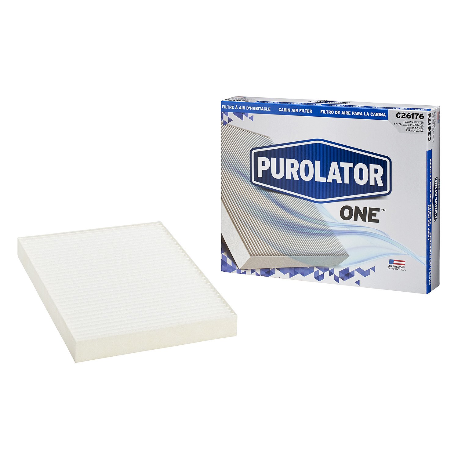 Purolator C26176 PurolatorONE Filtro de aire de cabina avanzado compatible con Dodge y Chrysler seleccionados
