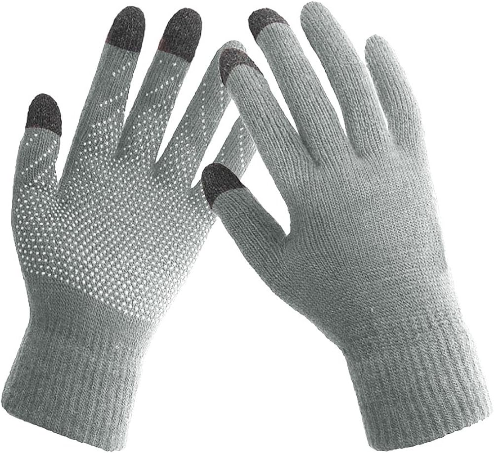 HINDAWI Winter Beanie Hat Scarf Gloves Set for Women Slouchy Snow Knit Skull Cap Infinity Scarves Touch Screen Gloves Mittens at  Women’s Clothing store: Hair Care Products