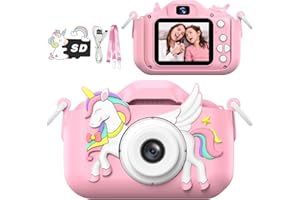 Masterbee Children's Camera Toys for Girls & Boys, 3-12 Years - 1080P HD Video Kids Digital Camera - Perfect for Christmas & 