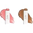 Julep Skip the Brush Multi-Purpose Color Stick for Eyes, Cheeks, and Lip Duo Neutral Bronze and Golden Guava - Blendable, Buildable Color