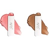 Julep Skip the Brush Multi-Purpose Color Stick for Eyes, Cheeks, and Lip Duo Neutral Bronze and Golden Guava - Blendable, Buildable Color