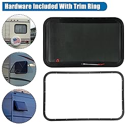 OUTPRIZE RV Exit Window, 36" W x 22" H Tinted RV