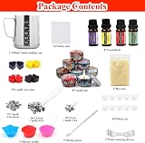 TEPENAR DIY Christmas Scented Candle Kit Complete Candle Making Set view 4