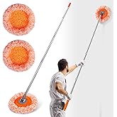 Keyloland Wall Mop, Primium 68” Wall Cleaner, High-Quality Baseboard Cleaner, Professional-Grade Baseboard Cleaner Tool with 