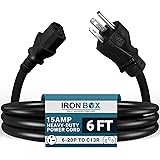 IronBox Electric - NEMA 6-20P Plug to IEC C13 Power