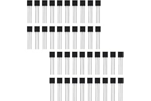 AUTO-PLAZA 40PCS 3.3V 0.25A LDO Linear Voltage Regulator HT7333-A 3-Terminals 250mA Fixed Output Voltage Nom. 3.3V Through Hole