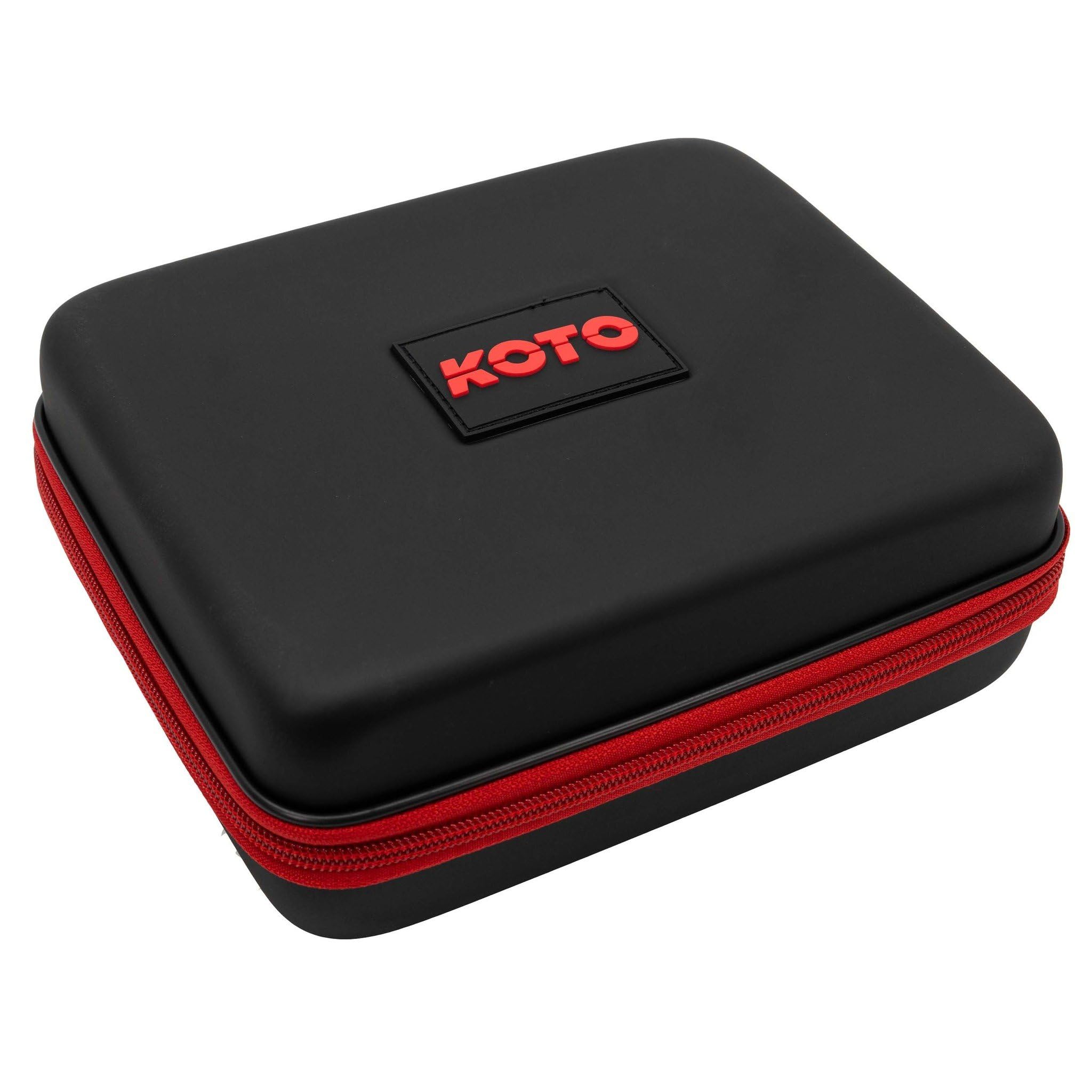 KOTO - EVA Large Red Dart Case, EVA Foam, Compatible with Steel Tip Darts & Soft Tip Darts
