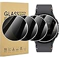 Suoman 4-Pack for Samsung Galaxy Watch FE 40mm Tempered Glass Privacy Screen Protector, [Anti-peeping] 9H Hardness protective film