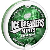 Ice Breakers Spearmint Mints, 1.5-Ounce Pucks (Pack of 16)