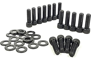 JBKE BBC Intake Manifold Bolt Kit bolts Compatible with Big Block Chevy GM 348 396 402 409 427 454 502 BB