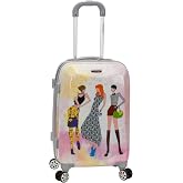 Rockland Vision Hardside Spinner Wheel Luggage, Fashion, Carry-On 20-Inch