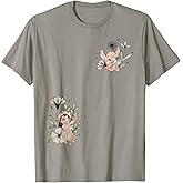 Disney Lilo & Stitch Bohemian Flower Corners T-Shirt