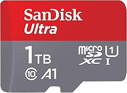 SanDisk 1TB Ultra microSDXC UHS-I Memory Card with