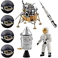 Vokodo Space Toys Station Building Kit in 4 Moon Capsules Kids 3D Puzzle with Astronaut Rocket Pod and Lunar Lander Science NASA Shuttle Exploration STEM Education Easter Great Gift Children Boy Girl