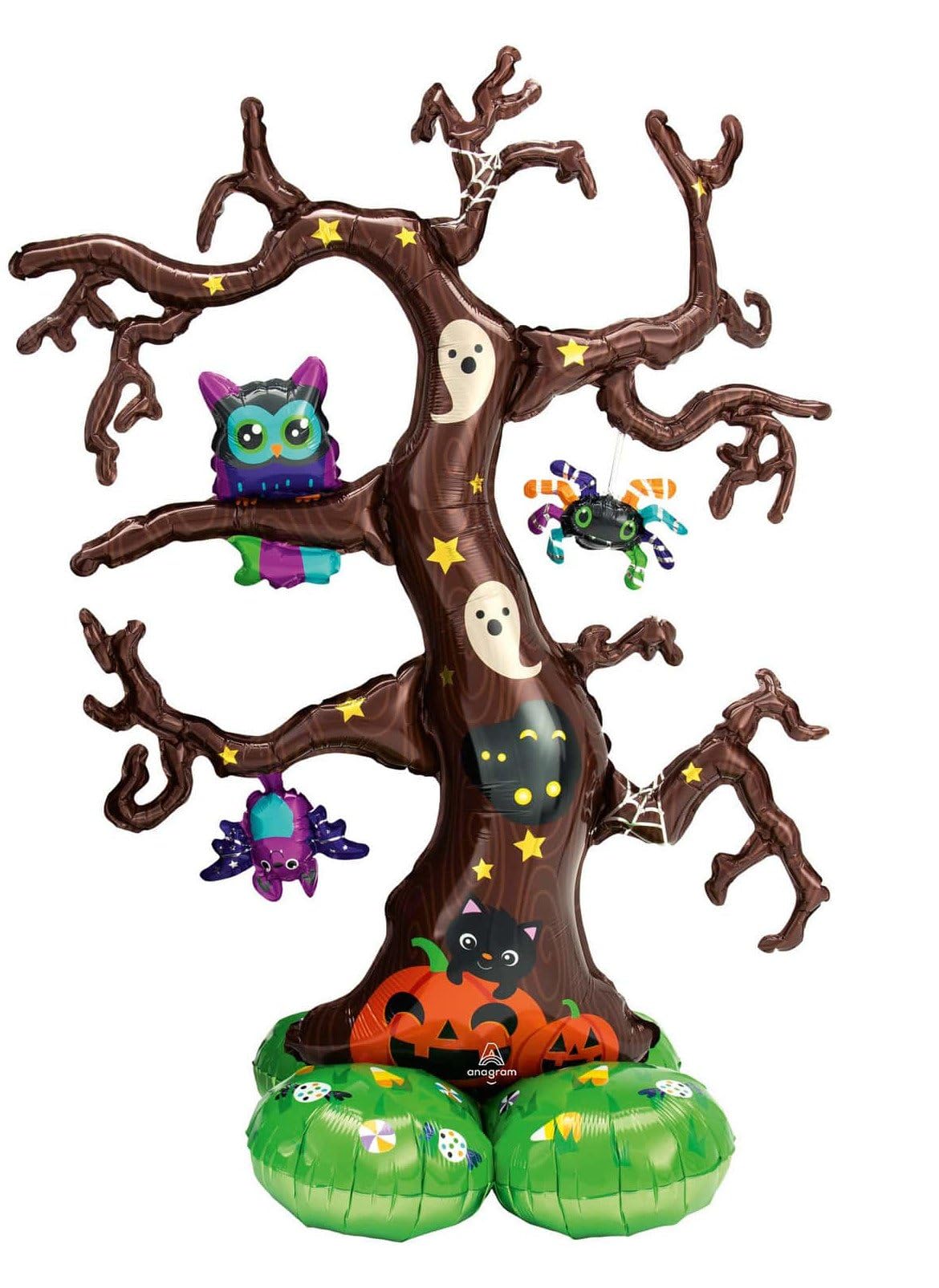Amscan Anagram 4242111 - Halloween Creepy Tree AirLoonz Air-filled Foil Balloon - 62"